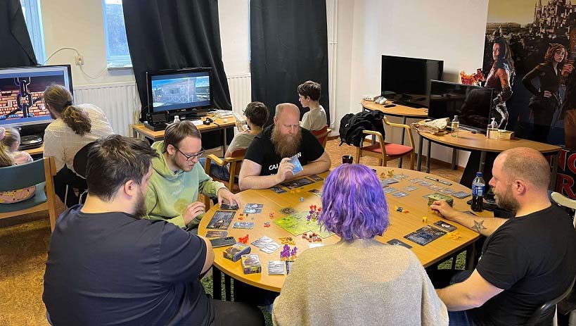 LNK:s föreningslokal på Olofsgatan.